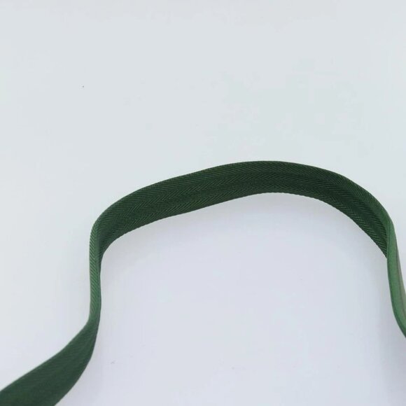 PRADA Shoulder Bag Knitted Fabrics Green Silver Auth 93808 - Picture 8 of 16